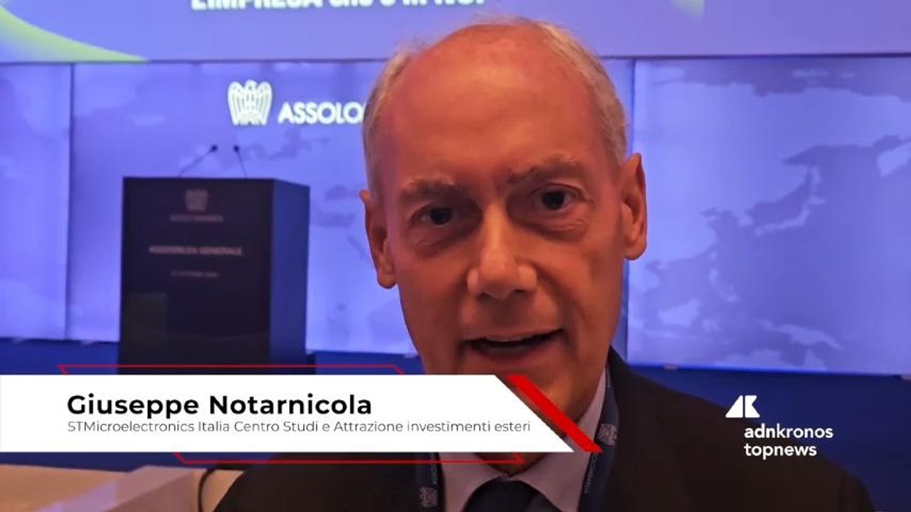 Notarnicola (STMicroelectronics Italia): "Con Centro studi per declinare strategie e visione"