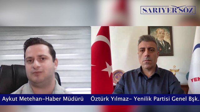 Yenilik Partisi Genel Başkanı Öztürk Yılmaz İle Özel Röportaj