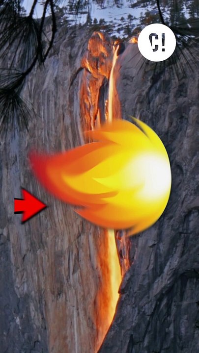 Vous voulez voir une cascade de feu ?!