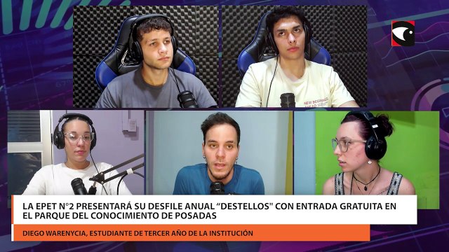 La EPET N°2 presentará su desfile anual “Destellos con entrada gratuita en el Parque del Conocimiento de Posadas