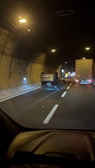 Auto ribaltata in Super 36: tre feriti