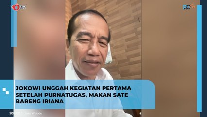 Kegiatan Jokowi setelah bebas tugas