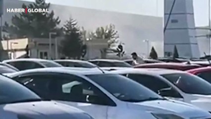 TUSAŞ’taki saldırı anı kamerada! İşte o patlama...