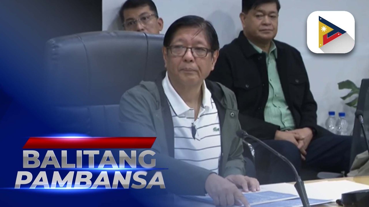 PBBM, pinatututukan ang lagay ng mga dam sa bansa sa gitna ng pananalasa ng Bagyong #KristinePH; Agarang pamamahagi ng tulong sa mga apektado ng bagyo, iniutos din ng Pangulo