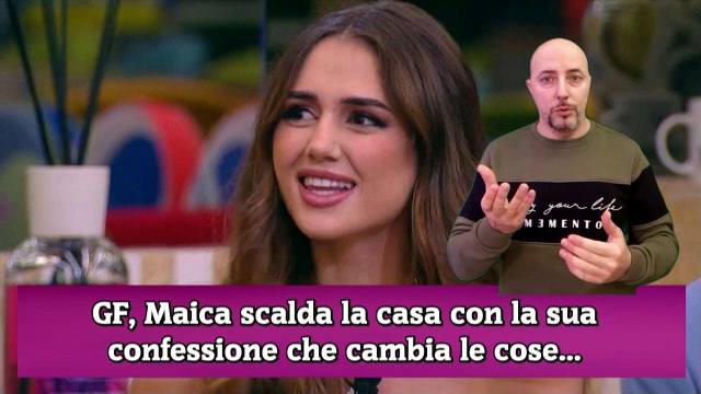 GF, Maica scalda la casa con la sua confessione che cambia le cose...