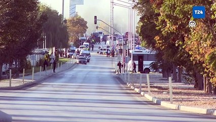 Ankara TUSAŞ’taki saldırı sonrası bölgede yoğun güvenlik önlemleri alındı