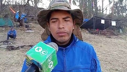 Evistan aseguran que policías que intenten desbloquear no saldrán de pie