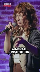 My parents met in a mental institution | Carly Ballerini | Cracked Comedy Club