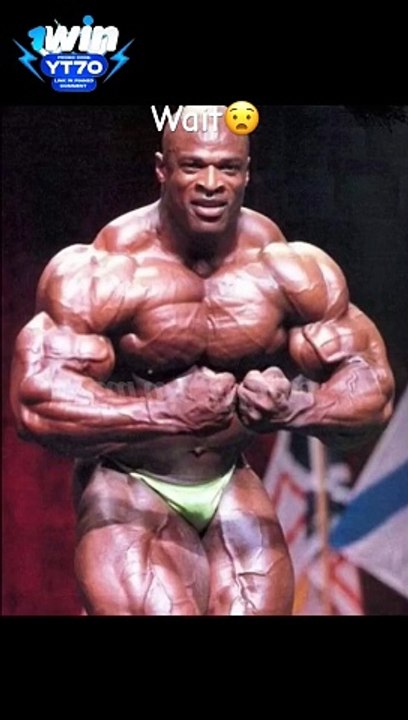 Ronnie Coleman is a world champion bodybuilder.