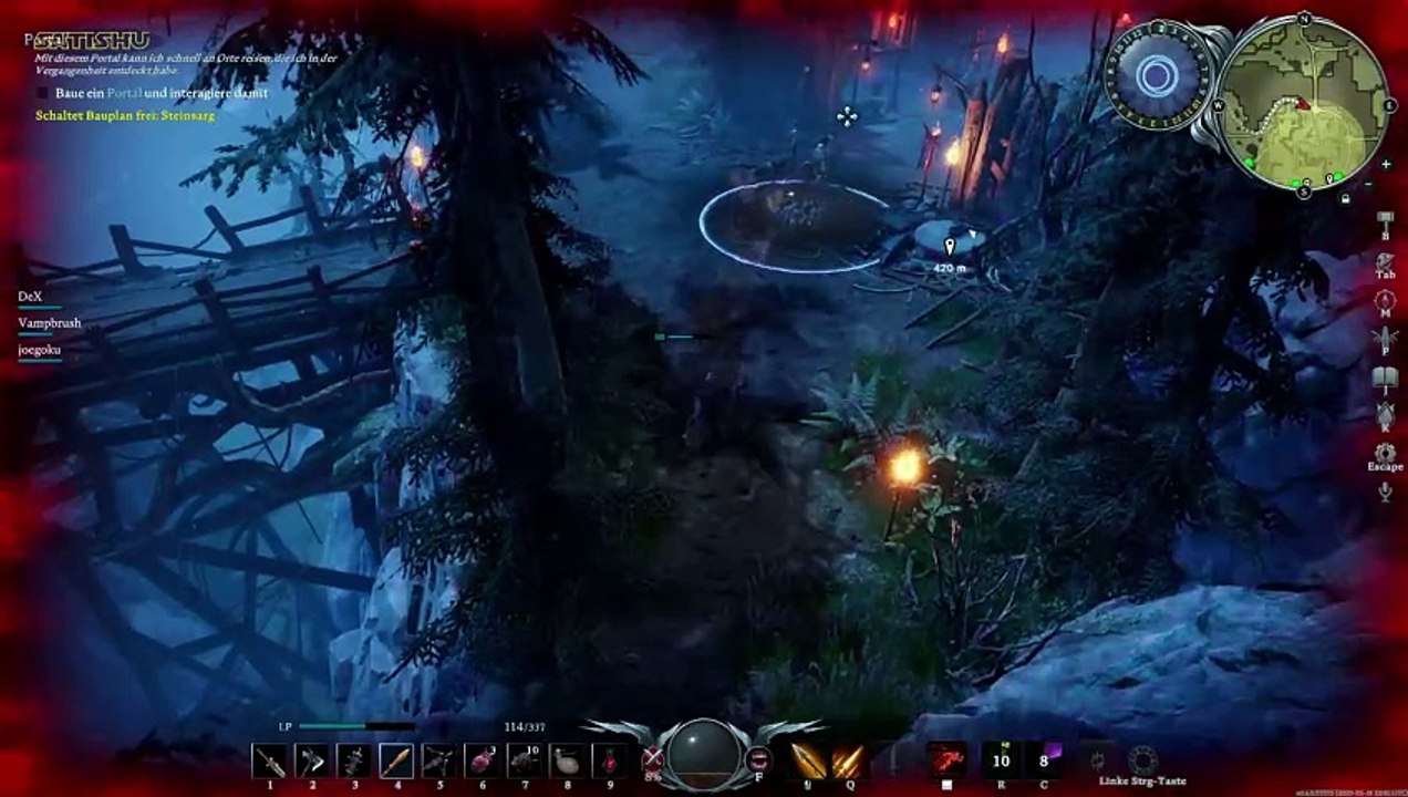 Ressourcen werden gesammelt. | V Rising | Ep. 14