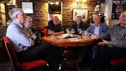 This group of mates have been meeting at the pub every Thursday night for 56 years