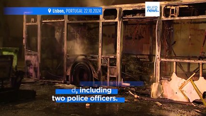 Lisbon sees second night of riots after police shot dead a man during arrest