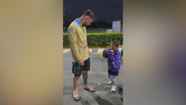 Messi Bursts Out Laughing at Kid’s Outrageous Goal Celebration Request