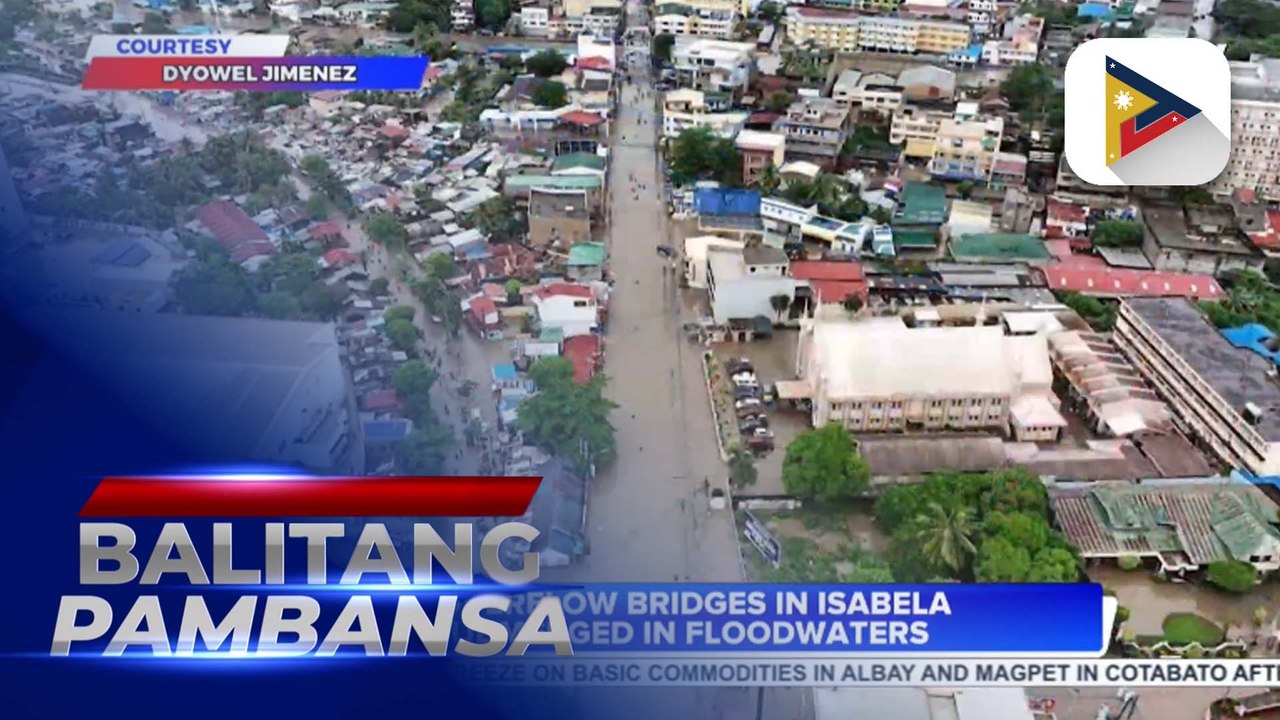 3 overflow bridges in Isabela submerged in floodwaters; Huge portion of ...