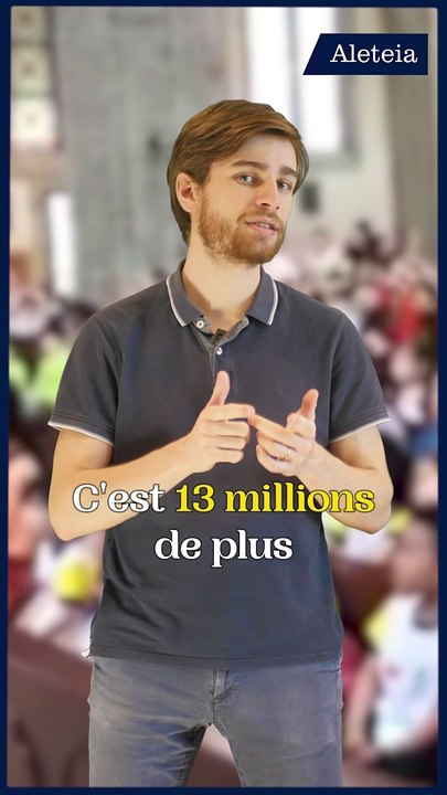 L’Église catholique en chiffres : plus de fidèles, moins de prêtres