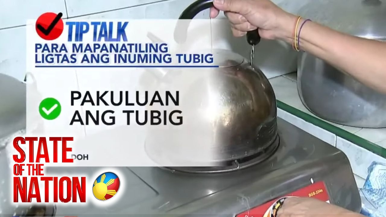 Tip talk para mapanatiling ligtas ang inuming tubig | SONA