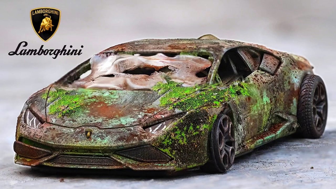 Abandoned Lamborghini Huracan Model Restoration
