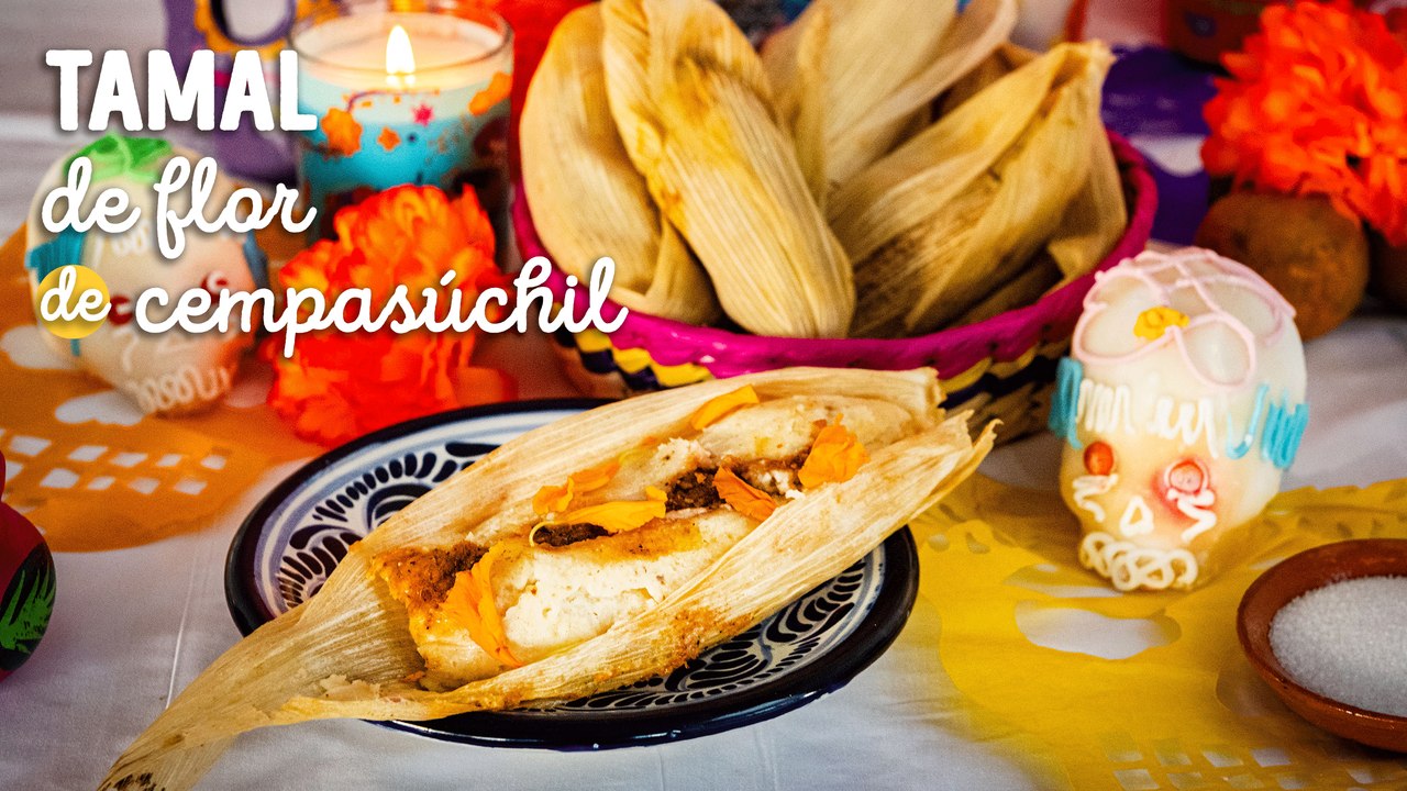 Receta de delicioso tamal de flor de cempasúchil | Recetas Tradicionales | Cocina Vital