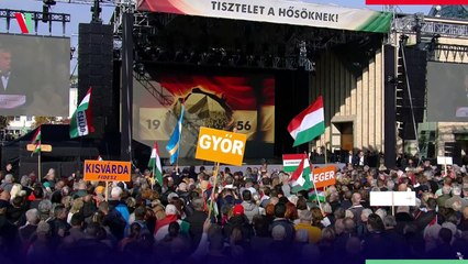 Orban pede ao povo Húngaro que resista ‘a Bruxelas' como fez contra Moscou em 1956