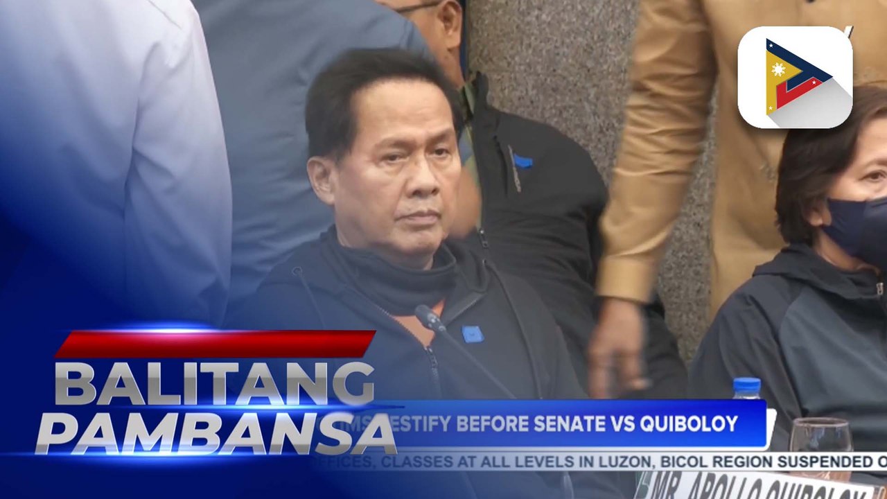 Alleged victims testify before Senate; Quiboloy denies allegations, issues challenge vs alleged victims