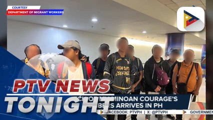 Last batch of MV Minoan Courage's crew members arrives in PH