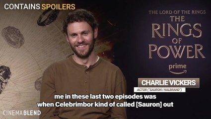 After Celebrimbor Called Sauron Out For Deceiving Himself On 'Rings Of Power,' Charlie Vickers Told Me Why The Elf Was Right About His Character