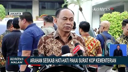 Seskab Mayor Teddy Beri Arahan Menteri: Hati-Hati Gunakan Kop Surat Kementerian