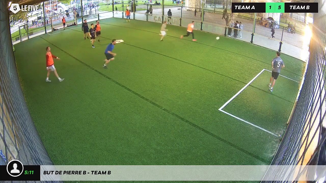 But de Pierre B - Team B