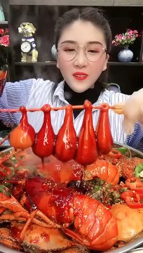 Chinese eating Mukbang : (ASMR Eating Show Fat Meat, Pork Belly, Noodles)