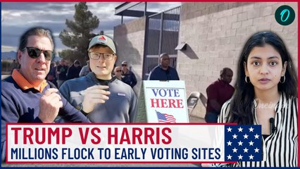 U.S Election 2024: 17 Million Americans Embrace Early Voting in Historic Turnout | Trump Vs Harris