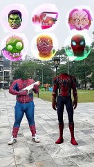 Spiderman Meets HULK in Crazy Face Swap Experiment!