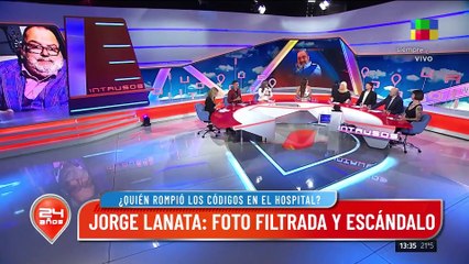 La salud de Jorge Lanata: foto filtrada y escándalo