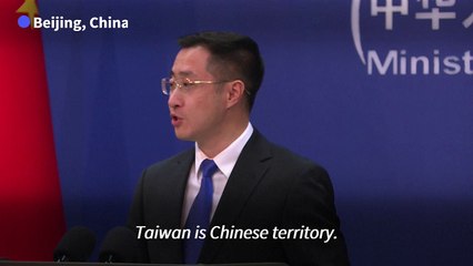 China says 'perfectly normal' for its aircraft carriers to sail near Taiwan