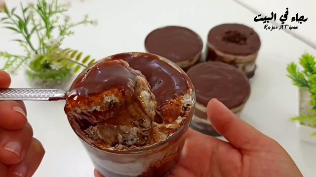 تحلية حريرية عجيبة ب3 مكونات و بمذاق يهبل بدون حليب ولا بيض ولا نشا ولا فرن ولا فلان ولا باتسيير