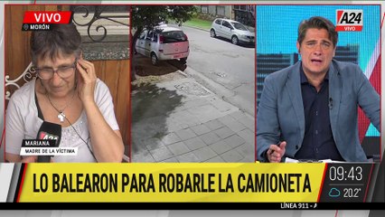 UN HOMBRE FUE BALEADO EN UN INTENTO DE ROBO EN EL CUMPLEAÑOS DE SU PADRE