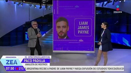 Liam Payne: Análisis de rostro