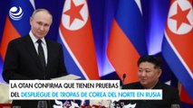 La OTAN confirma que tienen pruebas del despliegue de tropas de Corea del Norte en Rusia