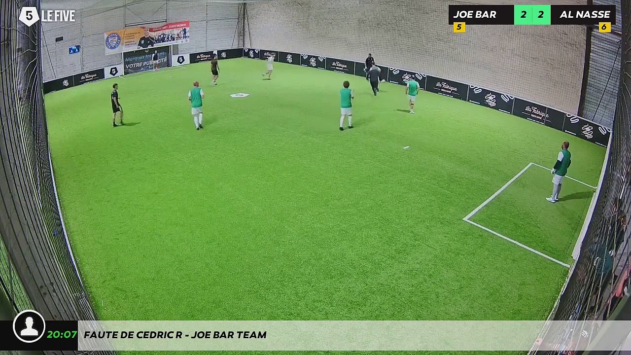 Faute de Cedric R - JOE BAR TEAM