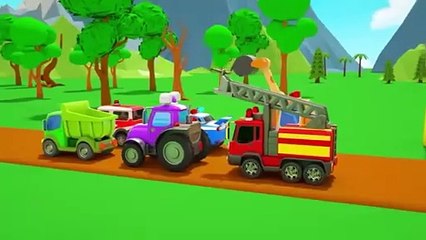 Police Officer Song ‍♂️ - Police Car tire Change - Baby Nursery Rhymes & Kids Songs