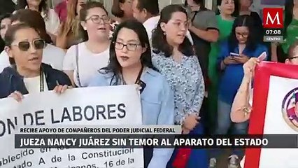 Jueza lista para enfrentar denuncias de Sheinbaum por ordenar bajar reforma judicial del DOF