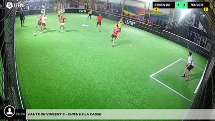 Faute de Vincent C - CHIEN DE LA CASSE