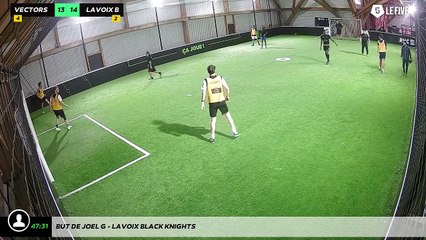 But de Joel G - Lavoix Black Knights