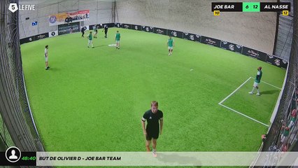 But de Olivier D - JOE BAR TEAM