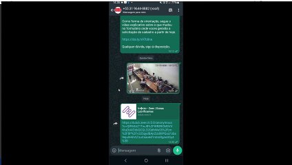 Novo processo de cadastro