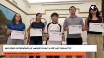 Misiones entregó becas Andrés Guacurarí a estudiantes