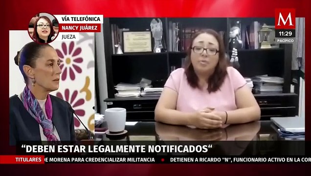 Jueza Nancy Juárez afirma que el Poder Judicial sí puede llevar amparos contra reformas
