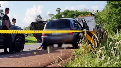 Confronto policial deixa dois mortos na BR-163, entre Cascavel e Toledo