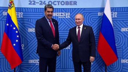 Putin dice que Venezuela es un "confiable socio" de Rusia