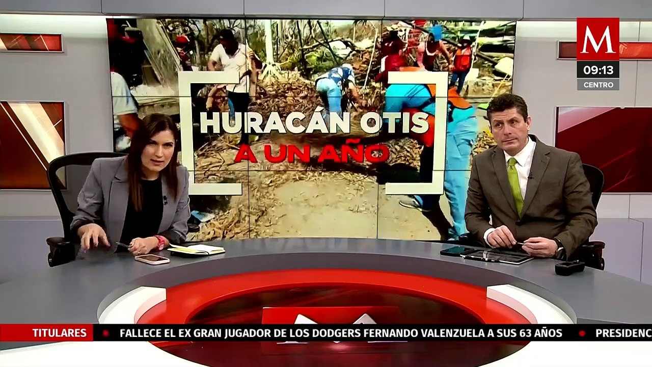 Alcaldesa de Acapulco expone avance en la reconstrucción del estado tras un año del huracán 'Otis'