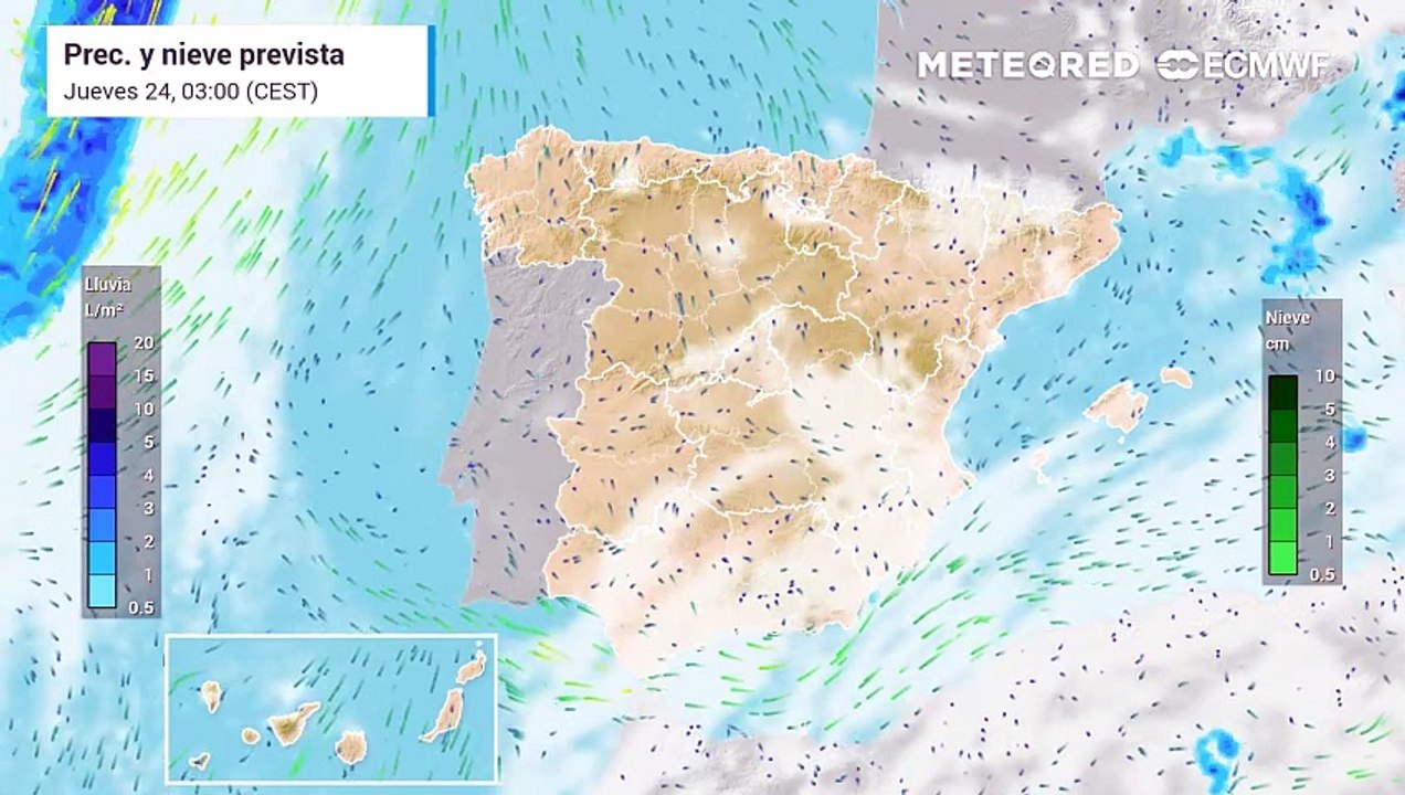 Este viernes se producirán lluvias y tormentas fuertes en varias comunidades